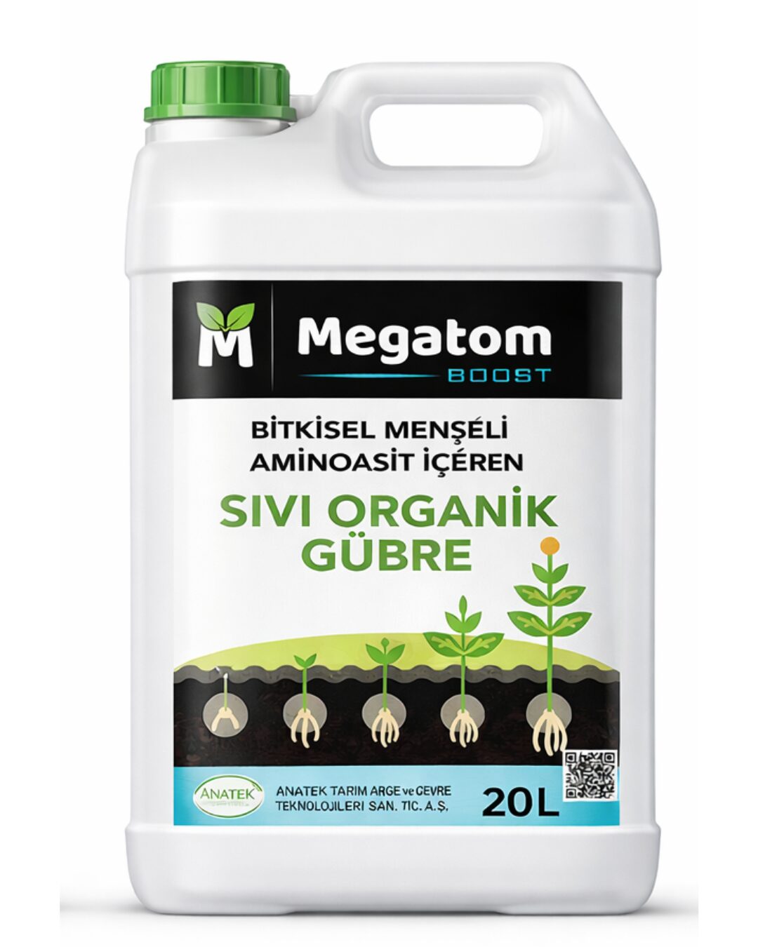 Megatom Sıvı Organik Gübre 20L